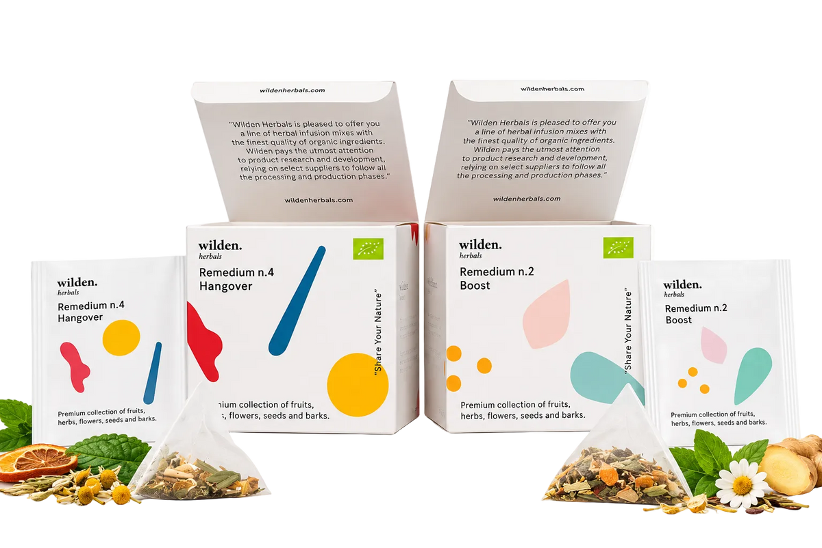 Wilden Herbal Tea Bundle – Winter Wellness & Recovery | Boost + Hangover