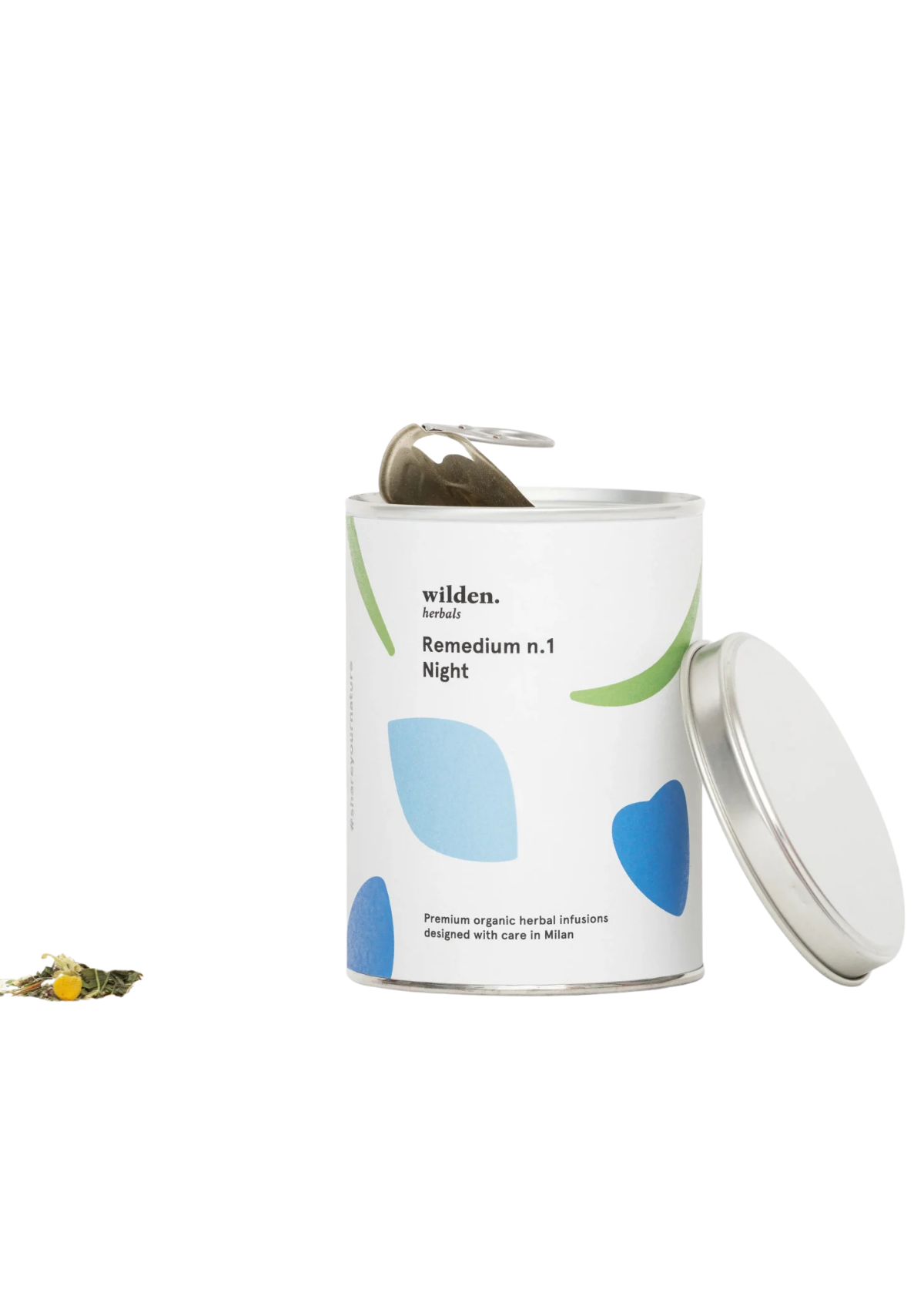 WILDEN HERBALS REMEDIUM NO. 1 ORGANIC HERBAL TEA - NIGHT LOOSE LEAF TIN BOX 90G