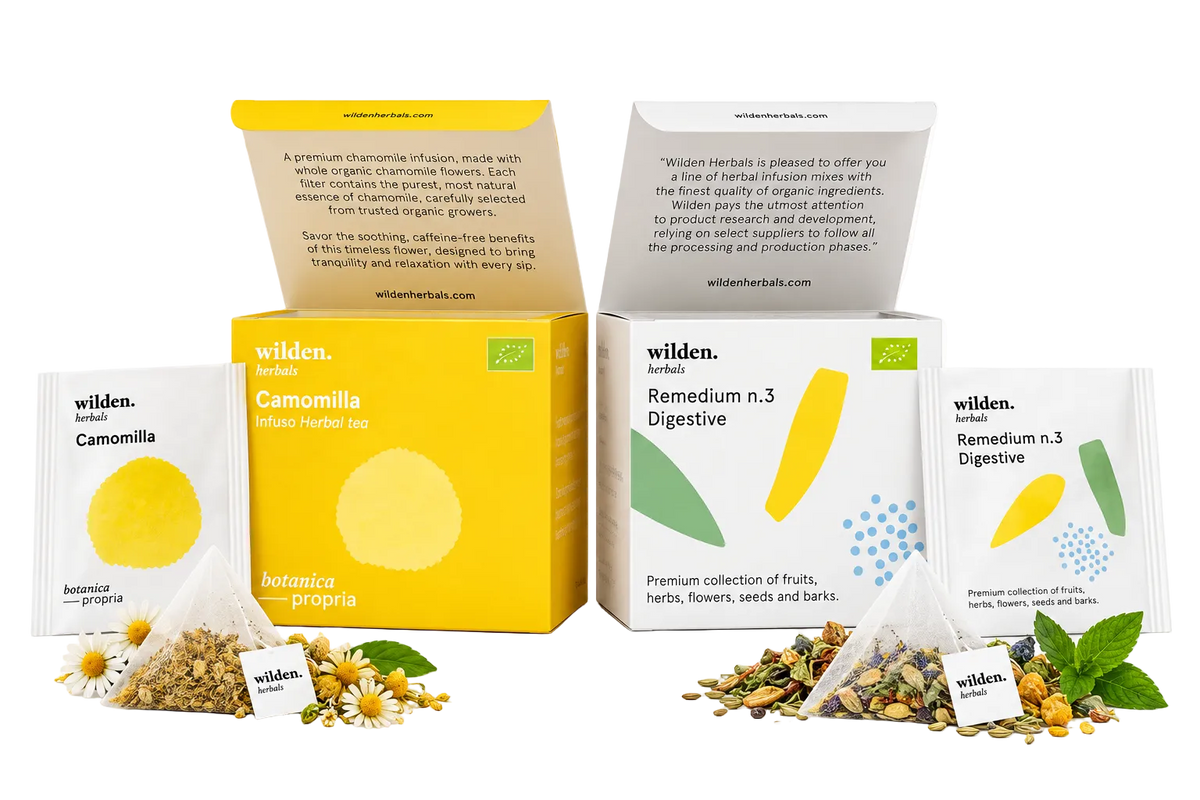 Wilden Digestive and Chamomile herbal tea bundle